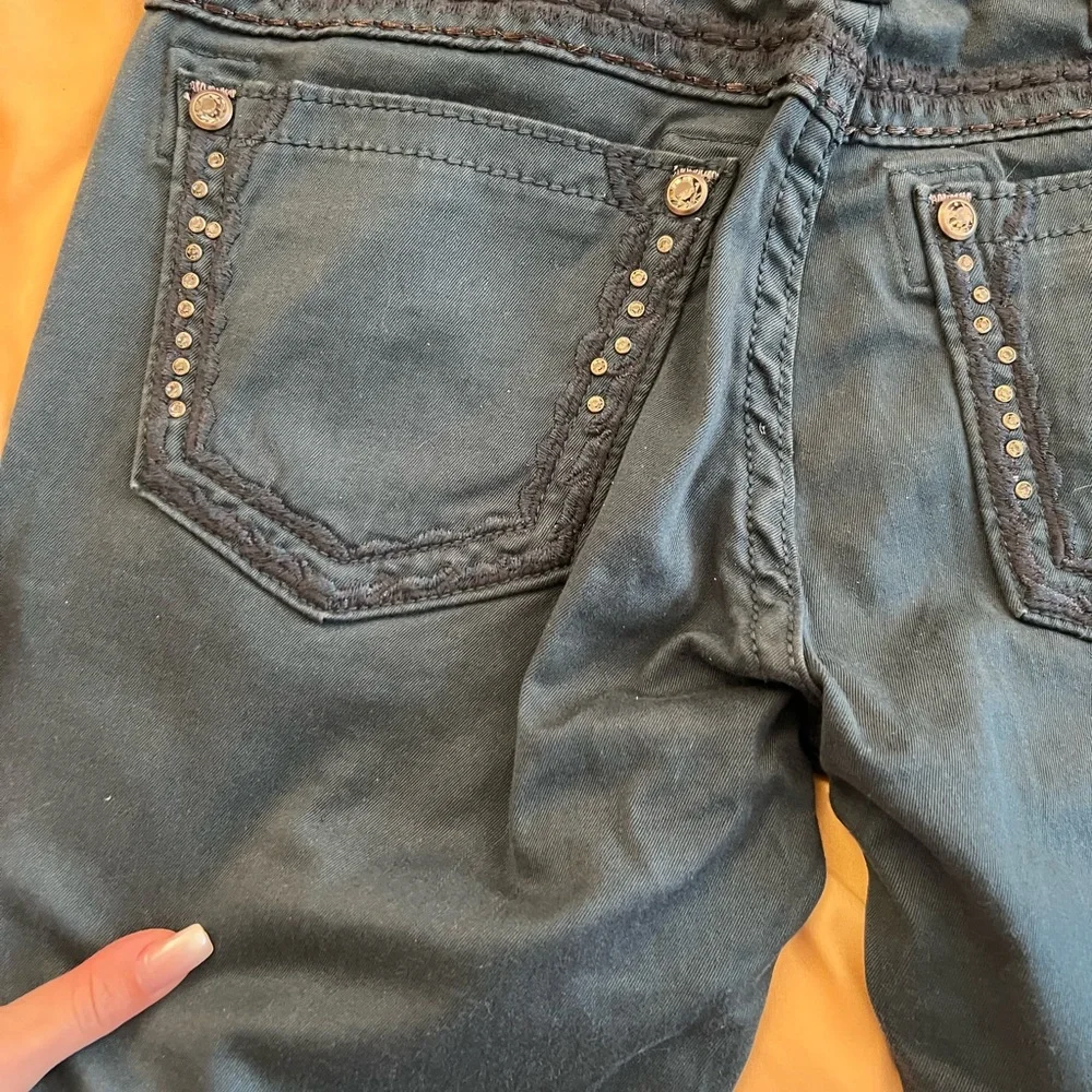 Miss Me Dark Blue Embellished Jeans - Picture 9 of 16